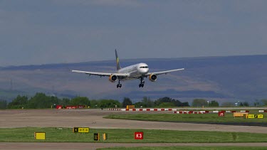 Condor Boeing 757-300 Aircraft D-Aboh, Manchester Airport, England