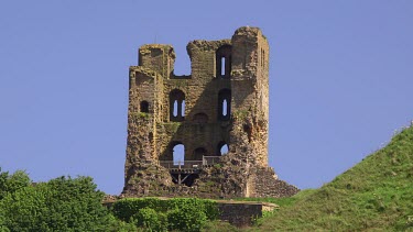 Scarborough Castle, North Bay, Scarborough, North Yorkshire, England