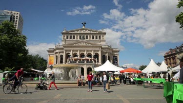 (Alte) Old Opera House, Opernplatz Square, Frankfurt, Germany