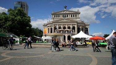 (Alte) Old Opera House, Opernplatz Square, Frankfurt, Germany