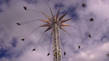 Zamperla Vertical Swing Ride, Flamingo Land, North Yorkshire, England