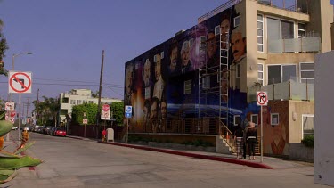 Venice Boardwalk Murals, Venice Beach, Venice, California, Usa