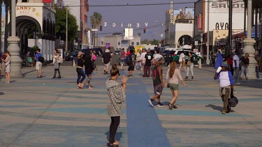 Venice Boardwalk, Venice Beach, Venice, California, Usa
