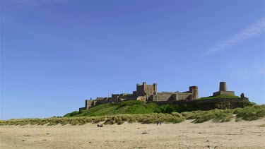 Bamburgh Castle, Northumberland, England