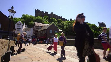 Street Performer, Durham Cathedral & Castle, Durham, England