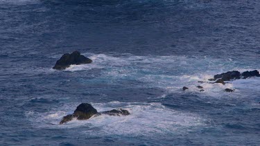 Rocks At Ponta Do Castelo, Atlantic Ocean, Madeira, Portugal