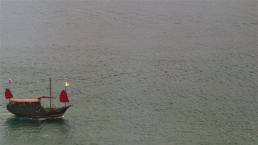 The Little Sampan, Victoria Harbour, Hong Kong