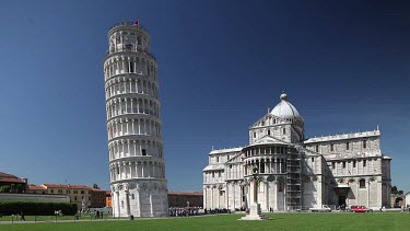 Leaning Tower & St. Mary Cathedral, Pisa, Tuscany, Italy
