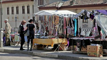 Gift Stall At Khan'S Palace, Bakhchisaray, Crimea, Ukraine