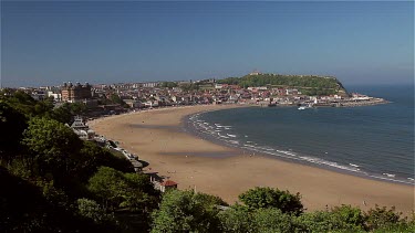 South Bay From Espanade, Scarborough, North Yorkshire, England