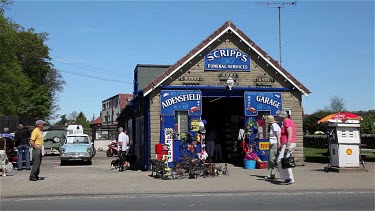 Scripps Aidensfield Garage, Goathland, North Yorkshire, England