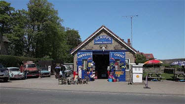 Scripps Aidensfield Garage, Goathland, North Yorkshire, England