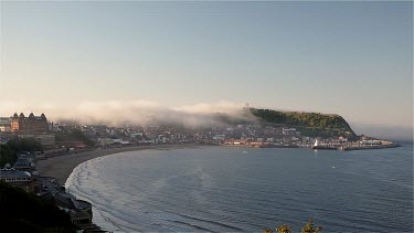 South Bay & Harbour, Scarborough, North Yorkshire, England