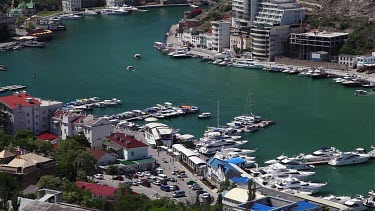 Boats & Yachts In Harbour, Balaklava, Criema, Ukraine