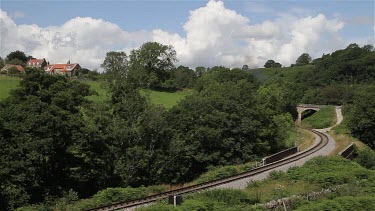 Br Standard Tank Steam Train 80072, Goathland, North Yorkshire, England