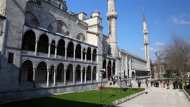 Blue Mosque, Sultan Ahmet Camii, Sultanahmet, Istanbul, Turkey