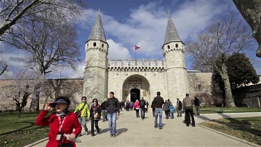 Topkapi Palace Main Entrance, Sultanahmet, Istanbul, Turkey