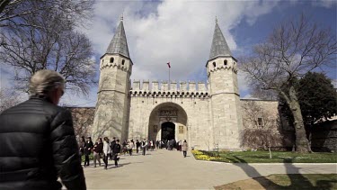 Topkapi Palace Main Entrance, Sultanahmet, Istanbul, Turkey