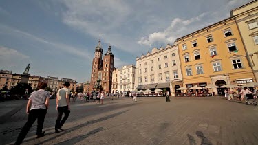 Saint Mary'S Mariacki Church & City Square, Krakow, Poland