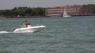 Small Speed Boat, Lido, Venice, Italy