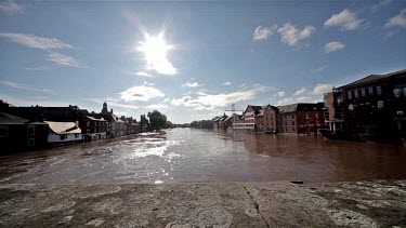 The River Ouse From Ouse Bridge, City Of York, England