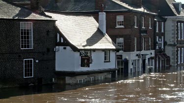 The River Ouse & Kings Arms, City Of York, England