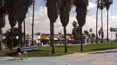 Venice Boardwalk, Venice Beach, Venice, California, Usa