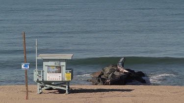 Dockweiler State Beach, El Segundo, California, Usa