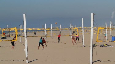 Volleyball Hermosa Beach, California, Usa