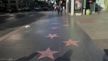 Hollywood Walk Of Fame, Hollywood Boulevard, Los Angeles, Califorina, Usa