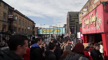 Camden Market, Camden Town High Street, London, England