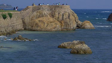 Viewing Rock & Indian Ocean, Galle, Sri Lanka