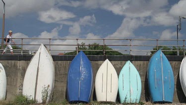 Small Fishing Boats, Thorpe Bay, Southend-On-Sea, England