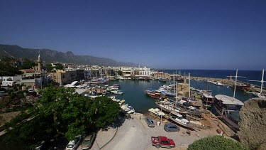 Harbour, Boats & Mediterranean Sea, Kyrenia, Northern Cyprus