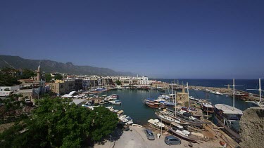 Harbour, Boats & Mediterranean Sea, Kyrenia, Northern Cyprus