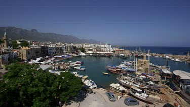 Harbour, Boats & Mediterranean Sea, Kyrenia, Northern Cyprus