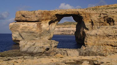 Fungus Rock Black Lagoon, Dwejra, Gozo, Malta