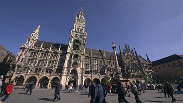 New City Hall, Neues Rathaus, Marienplatz, Munich, Germany