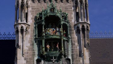 The Glockenspiel, Marienplatz, Munich, Germany