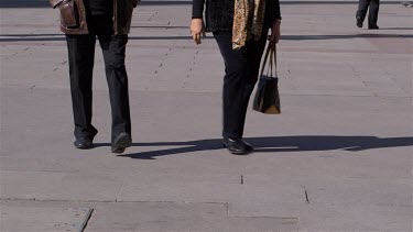 Feet & Legs Walking, Marienplatz, Munich, Germany