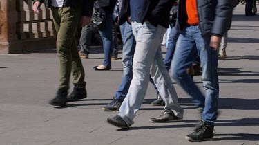 Feet & Legs Walking, Marienplatz, Munich, Germany