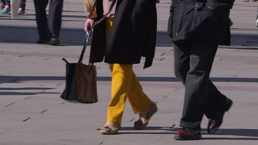 Feet & Legs Walking, Marienplatz, Munich, Germany
