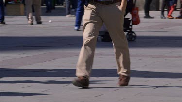 Legs & Feet Walking, Marienplatz, Munich, Germany