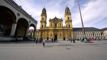 The Theatine Church Of St. Cajetan, Munich, Germany