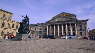 National Theatre & Konigsbau Residenz, Max-Joseph-Platz, Munich, Germany