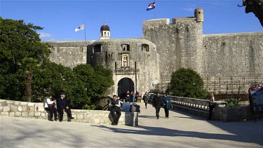 Pile Gate Entrance To The City, Old Town, Dubrovnik, Croatia