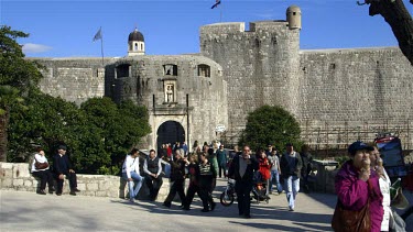 Pile Gate Entrance To The City, Old Town, Dubrovnik, Croatia