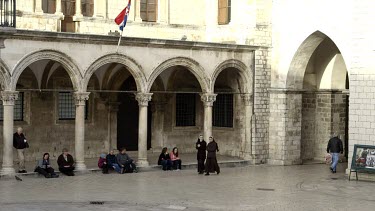 City Entrance, Rectors Palace & Luza Square, Old Town, Dubrovnik, Croatia