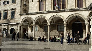 Rectors Palace & Luza Square, Old Town, Dubrovnik, Croatia