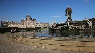 Atlas Fountain & Castle Howard, Malton, North Yorkshire, England